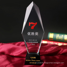 Manufacturer High Quality Glass Award Crystal Trophy for Crystal Gifts
